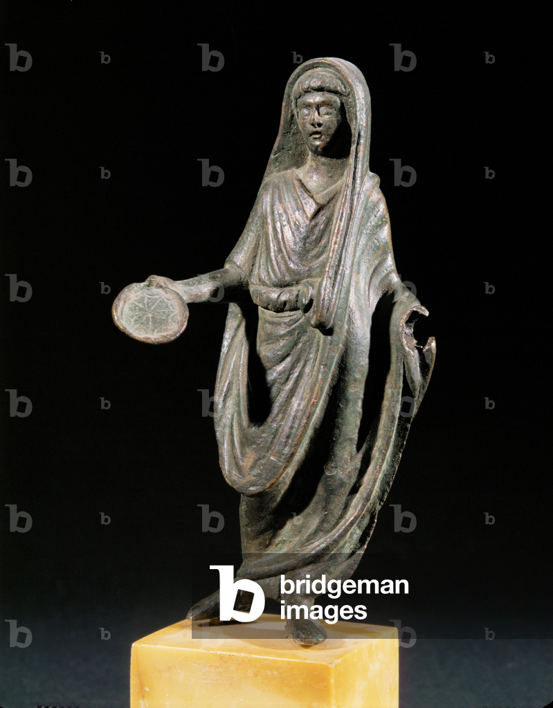 Priester, der opfert ...