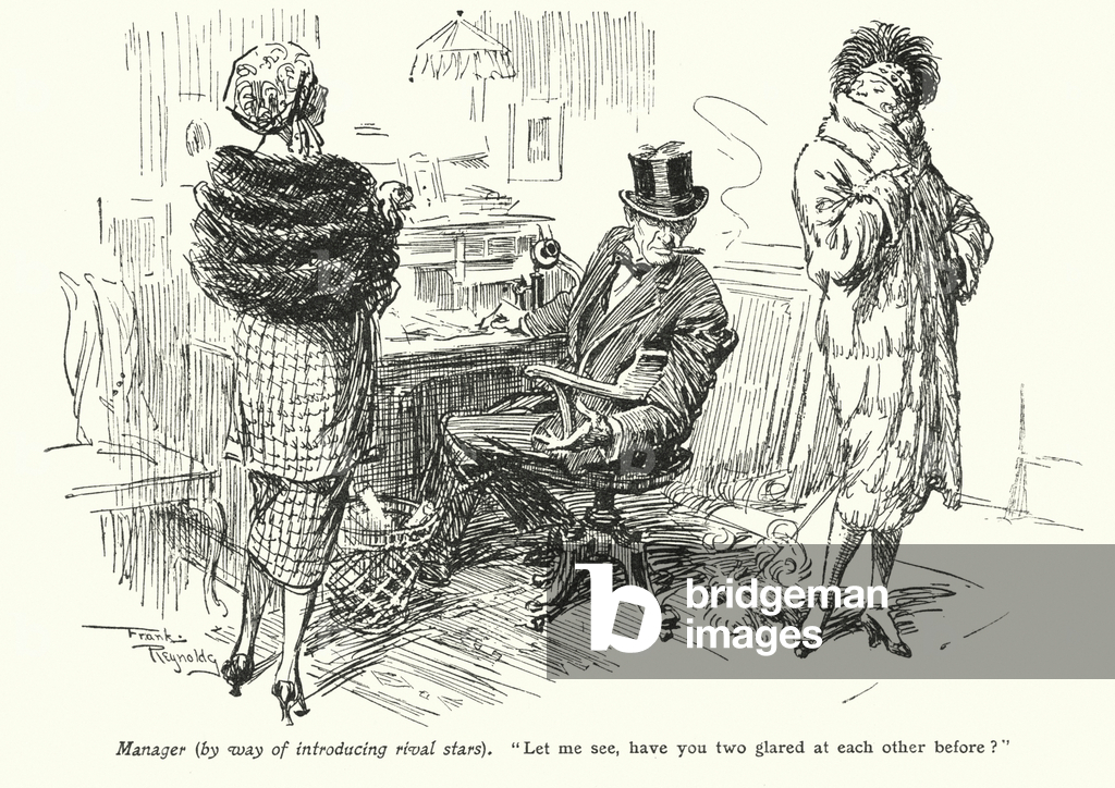 Image of Print depicting Cartoon by Frank Reynolds (colour litho) 1901 by Frank Reynolds