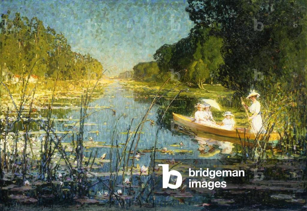 Image de Peinture représentant Sur l'Eau par Pierre Eugene Montezin