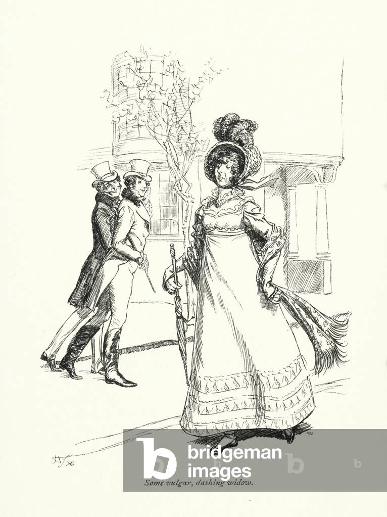 Illustration for Jane Austen’s Emma (engraving)