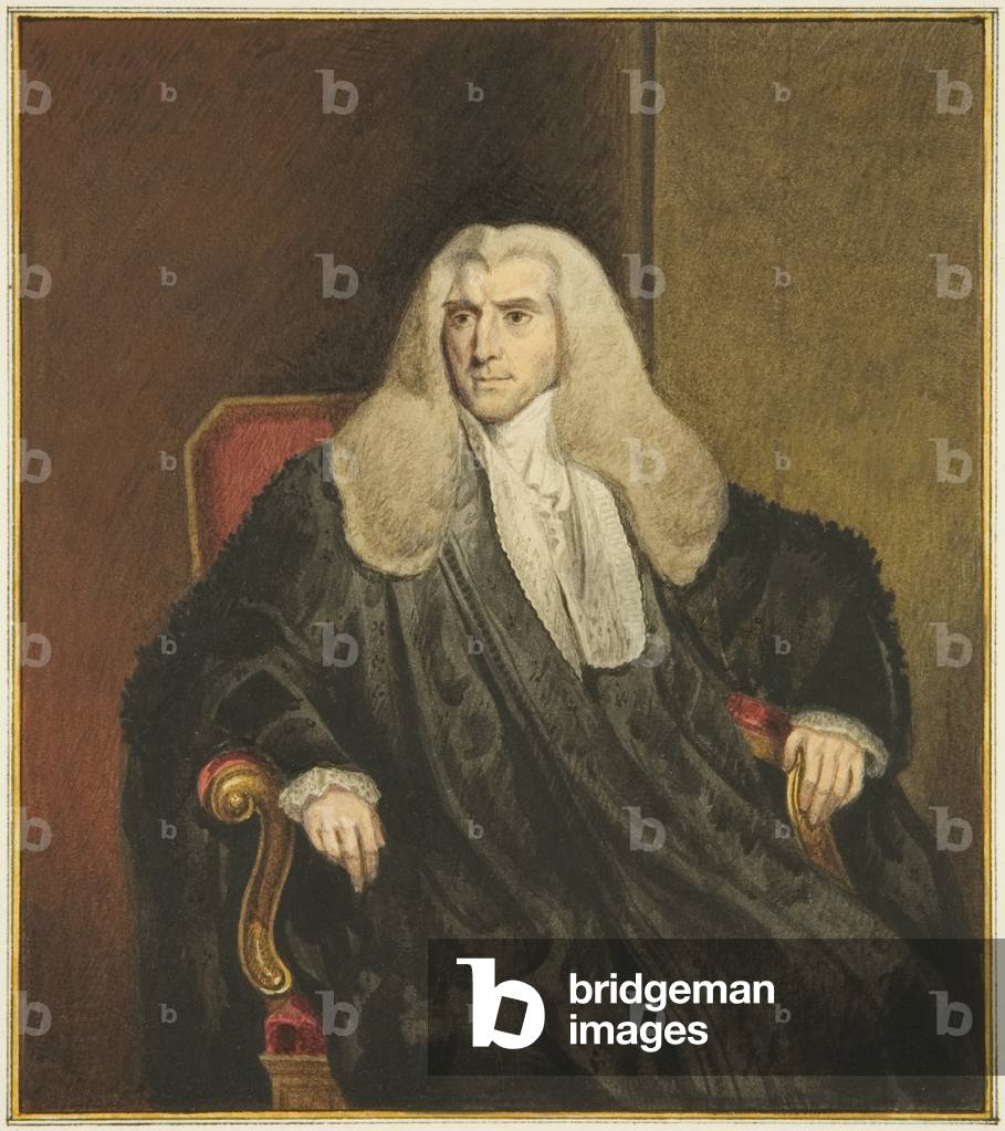 Ritratto nel Mansion Casa, Regina Piazza, di Sir Vicario Gibbs (w/c su carta)