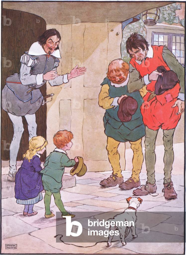 "Questi prate e prattle piacevolmente e gaily cavalcare via", 1930s di Frank Adams