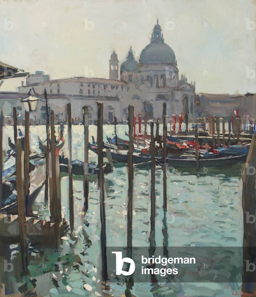 Santa Maria della Salute, Venezia, 2016 (olio su tela)