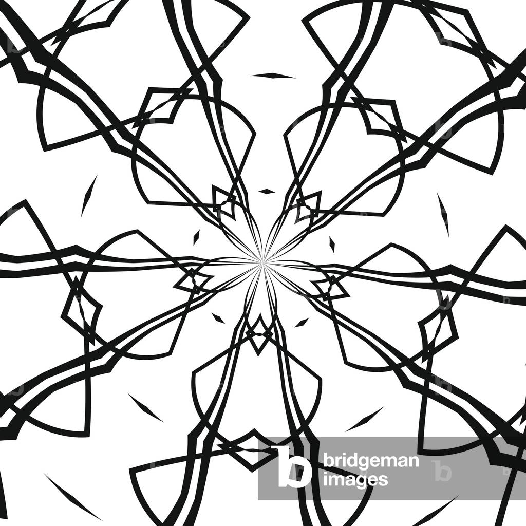 "Arabesque #35" 2019 di Alex Caminker, b/w