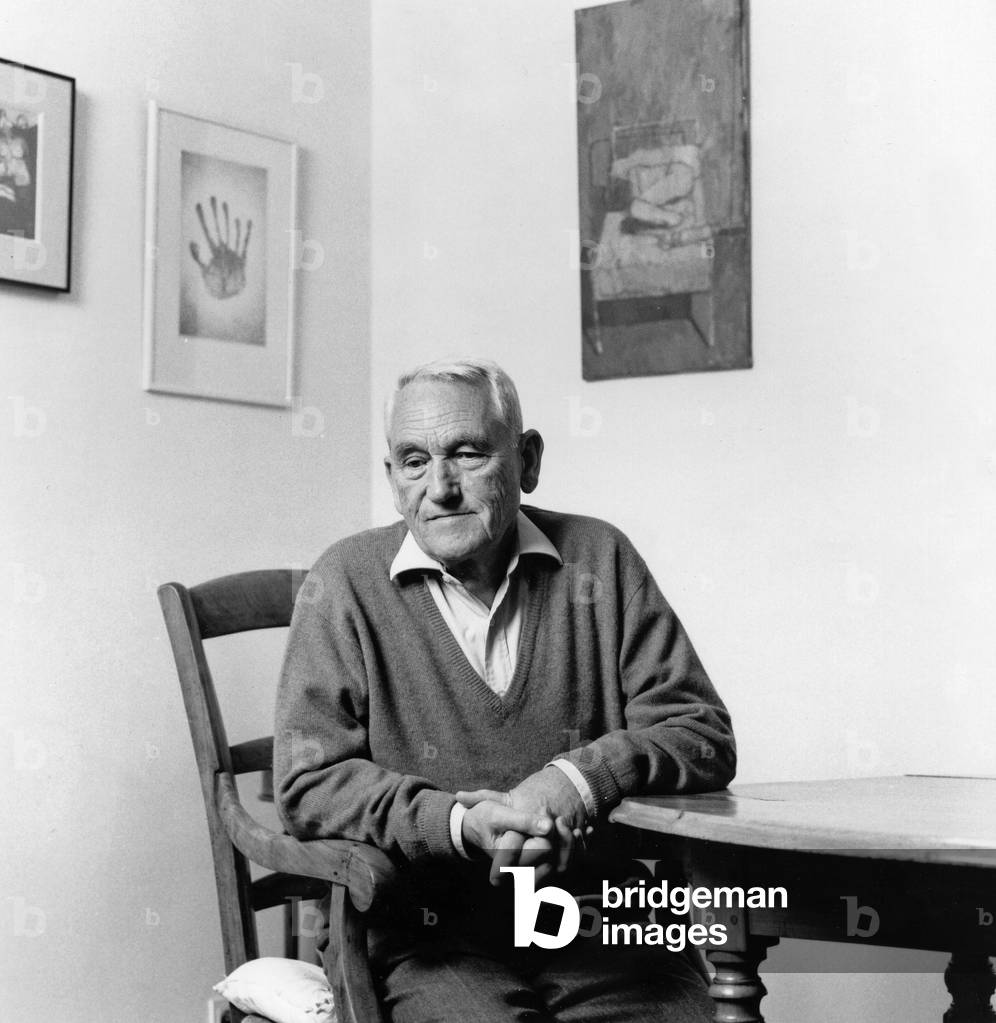 Bild von Fotografie "Marc der Bot" von Louis Monier, b/w