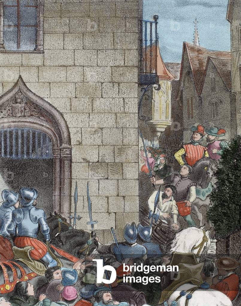 "Umbauten von Aragon. Meuterei von Saragossa"