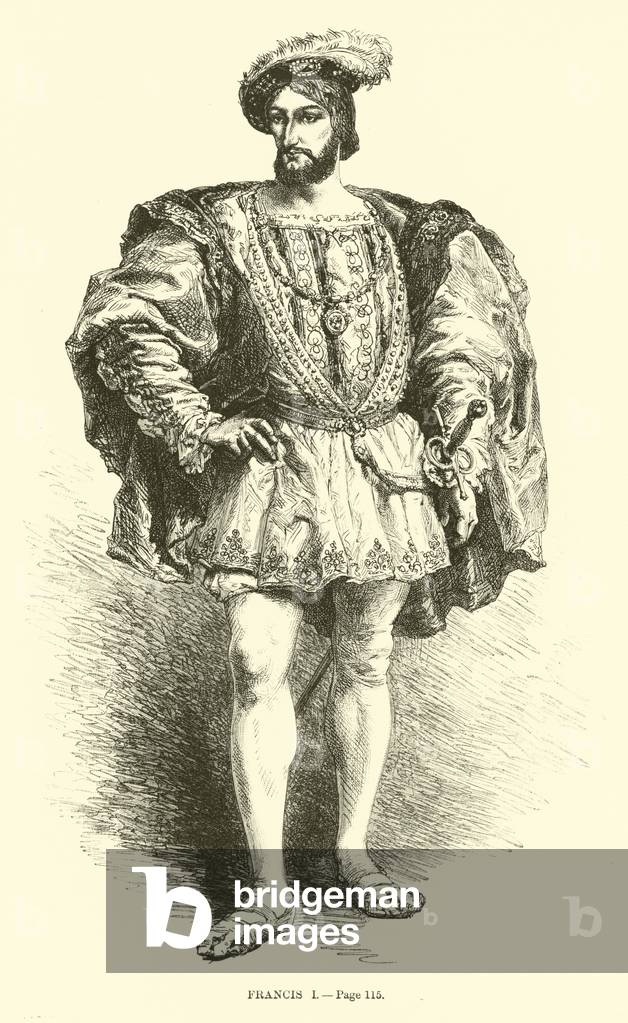 "Francesco I (incisione)" 1801 di French School, b/w