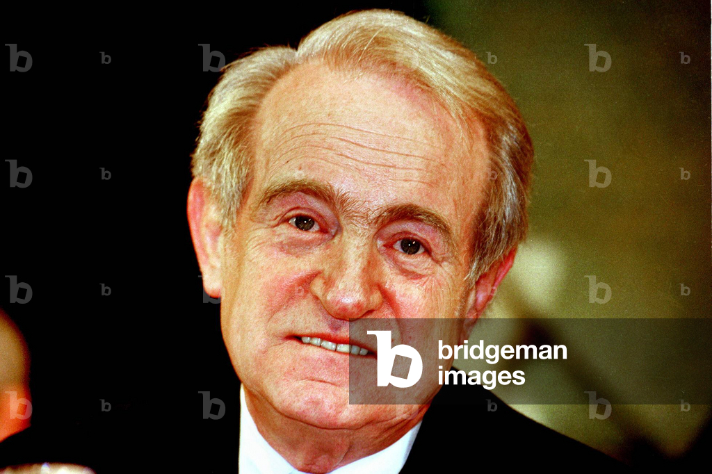 Johannes Rau (GER SPD Minister President NRW), people; 1990, Bonn, politician ..., 1990 (photo)