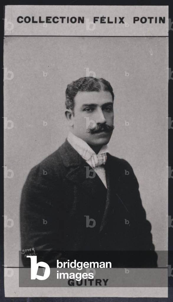 Bild von Druck "Lucien Guitry (1860) (s/w Foto)" von European Photographer