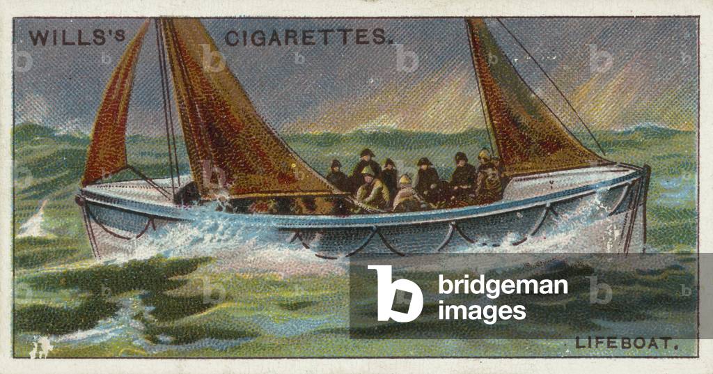 Lifeboat (chromolitho) by English Artist