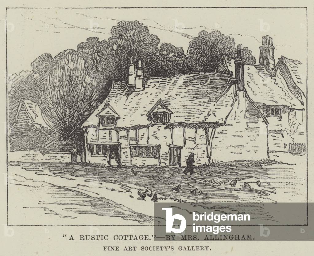 A Rustic Cottage (gravure)