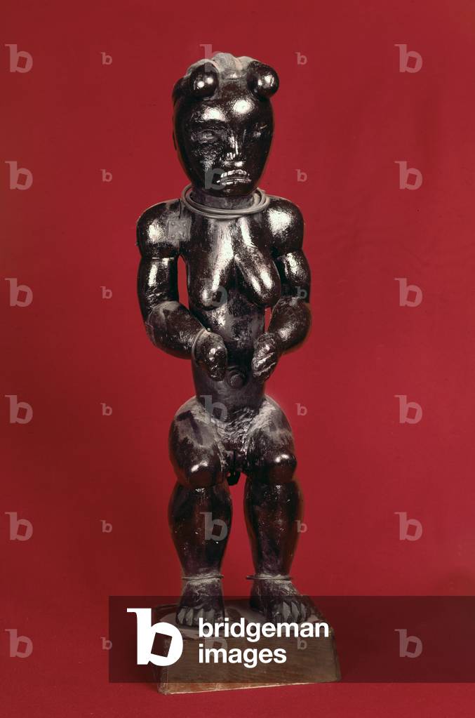 "Reliquienfigur weiblich (Holz & Bronze)" von Fang Culture