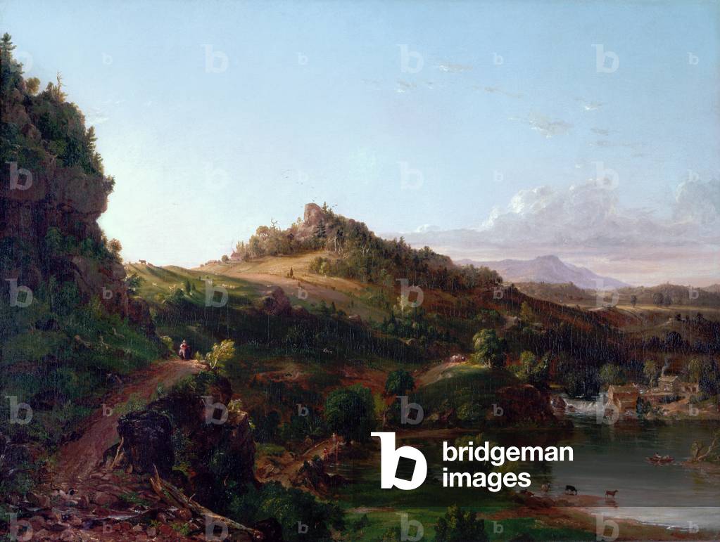 Catskill Paesaggio, c.1833 (olio su tela)