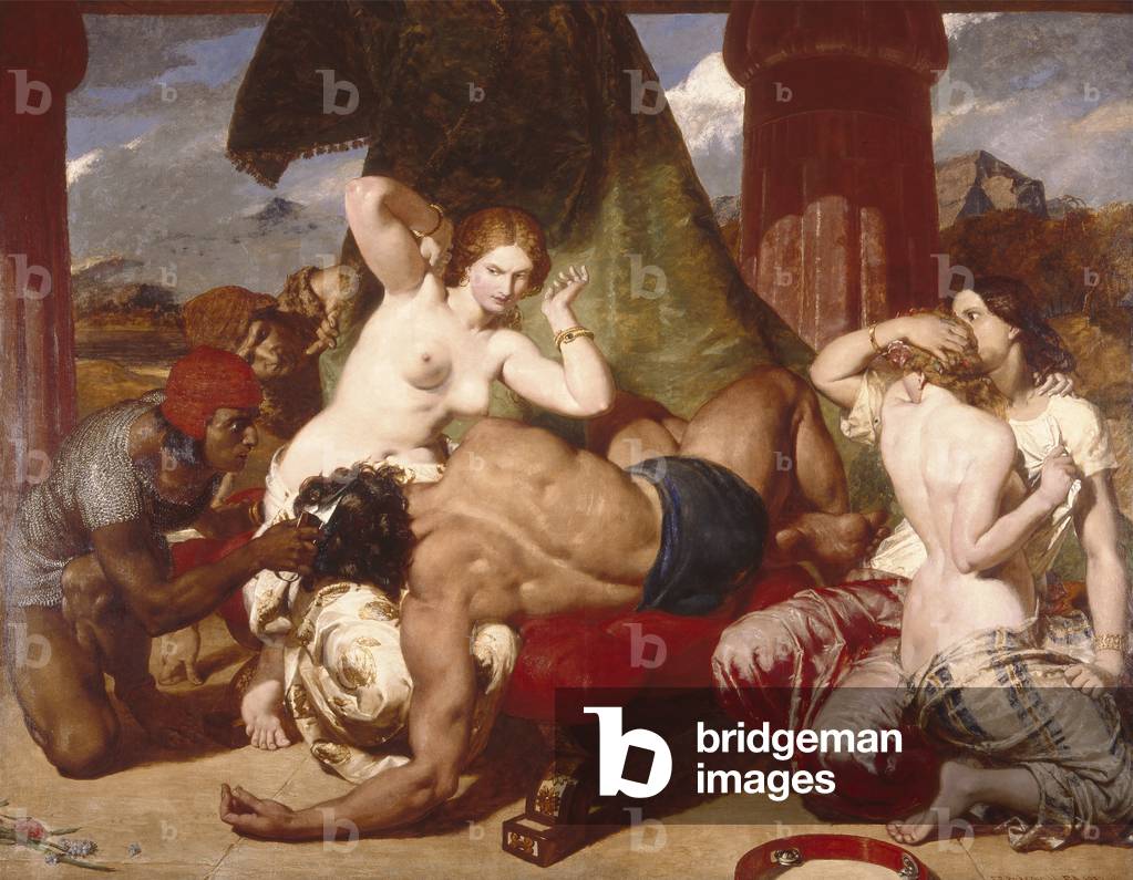 Sansone tradito, 1850 (olio su tela)