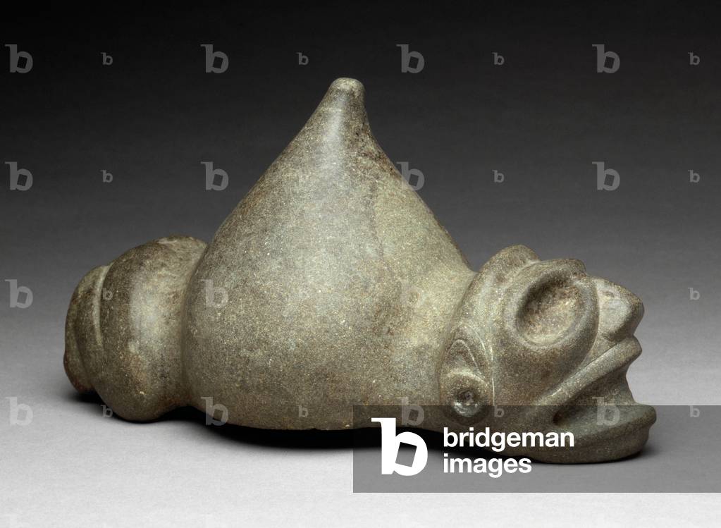 Three-pointer Zemi (stone)
