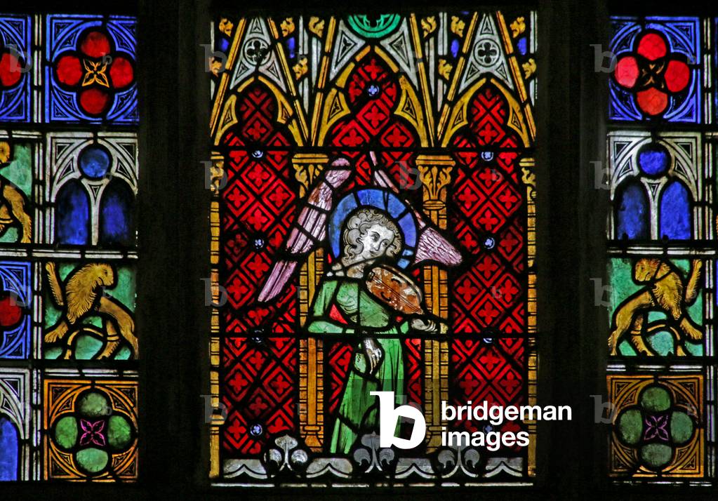 Window depicting Angel by French Artist