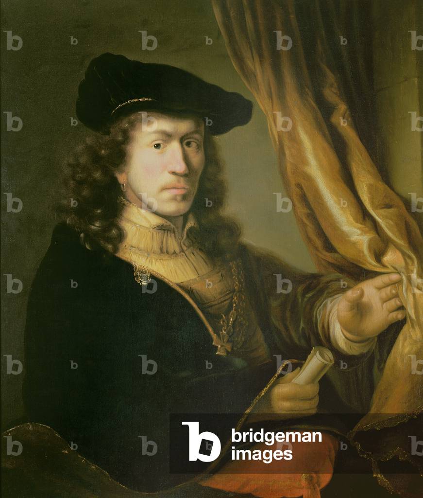 autoritratto olio su tela