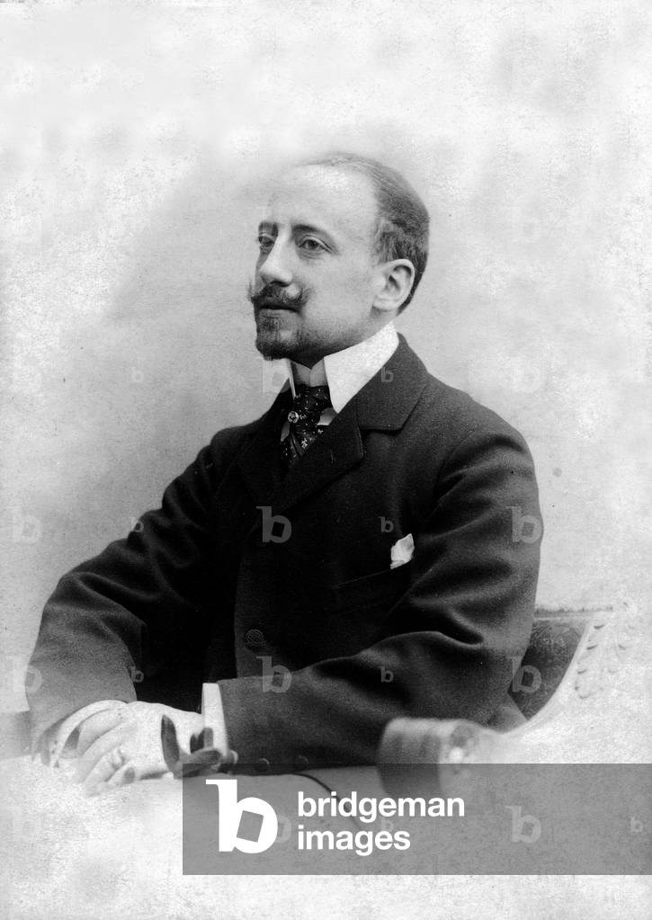 Immagine di Fotografia "Gabriele D'Annunzio" 1899, b/w