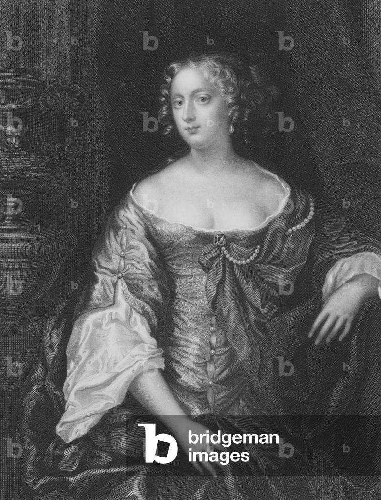 "Anne" di Peter Lely, b/w