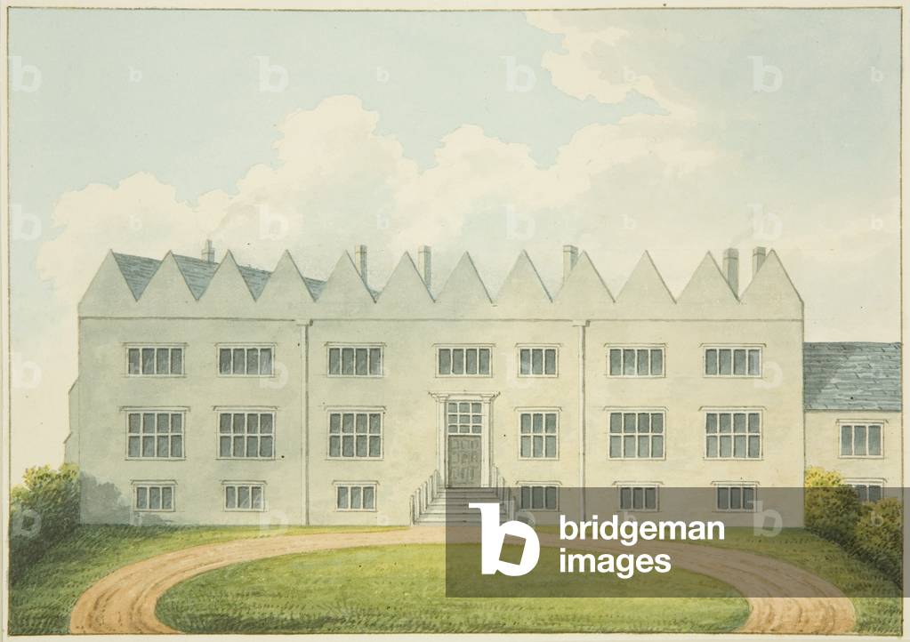 Immagine di Disegno "Facciata principale di Abbots' Leigh House" 1801 di British School