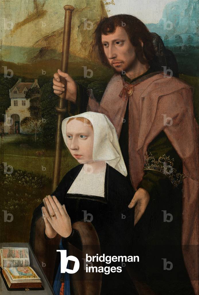 Immagine di Dipinto "Particolare del Donatore" di Master of the Holy Blood