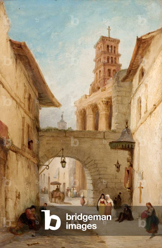 Immagine di Dipinto "Vista a Roma" di George Jones