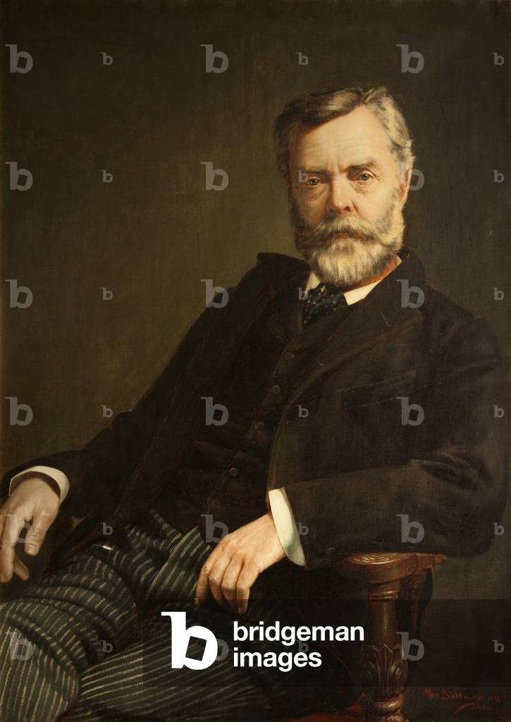 porträt von einem lokal mann, 1891 (öl auf leinwand)