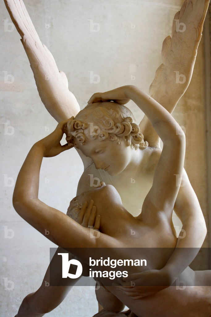 Bild von Skulptur "Von der Liebe wiederbelebte Psyche" 1796 von Antonio Canova
