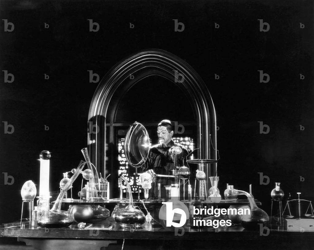 Image de Photographie représentant Boris Karloff 1932 par American Photographer, b/w