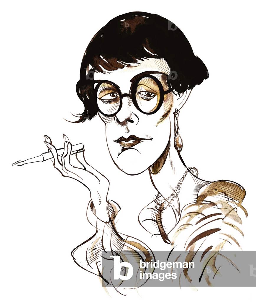 "Sylvia Townsend Warner - penne caricatura" di Neale Osborne