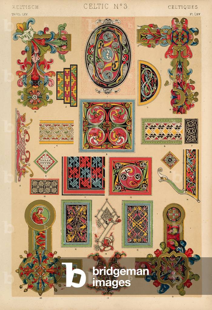 Celtique (coloris litho) par English School