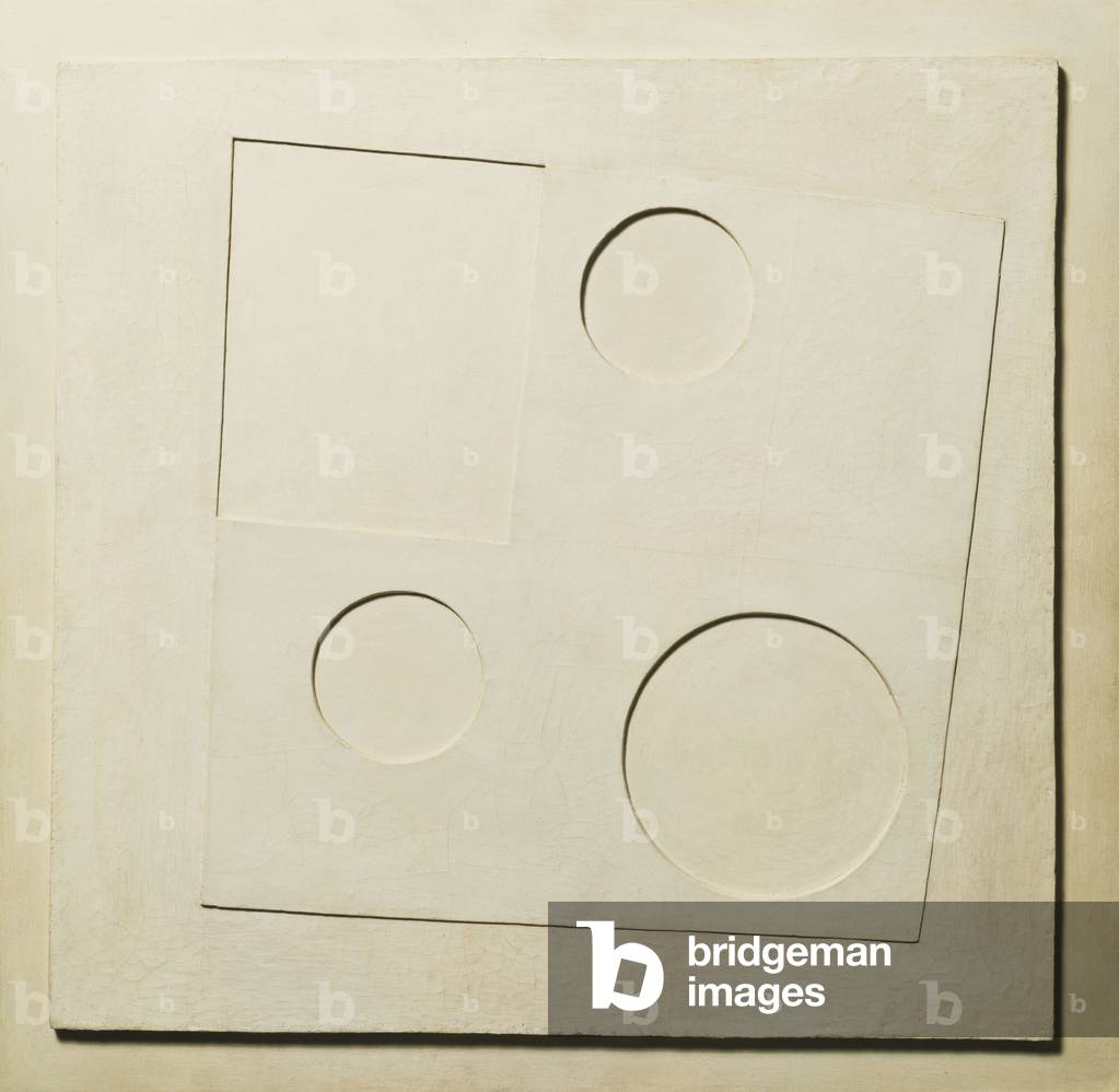 1934 (rilievo bianca, quadrato e cerchi)