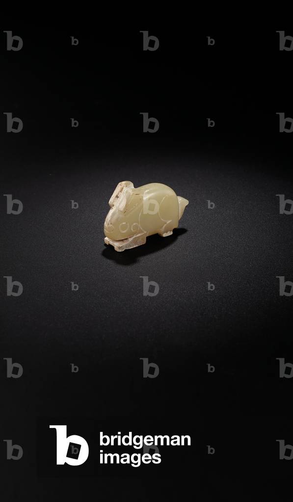 Rabbit-form pendant by Chinese Artist