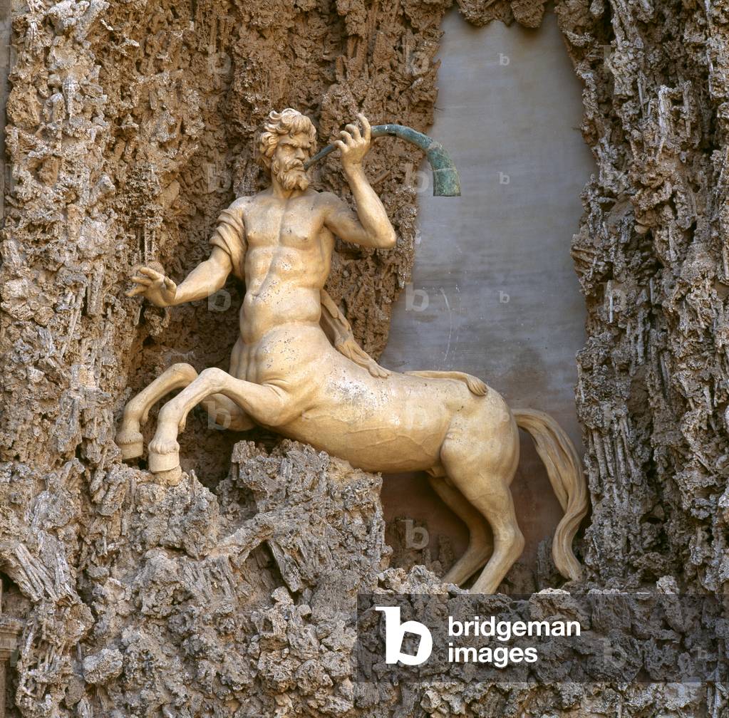 Barocco - Architettura: Teatro delle Acque - Nimpheum - Villa Aldobrandini, Frascati, Italia