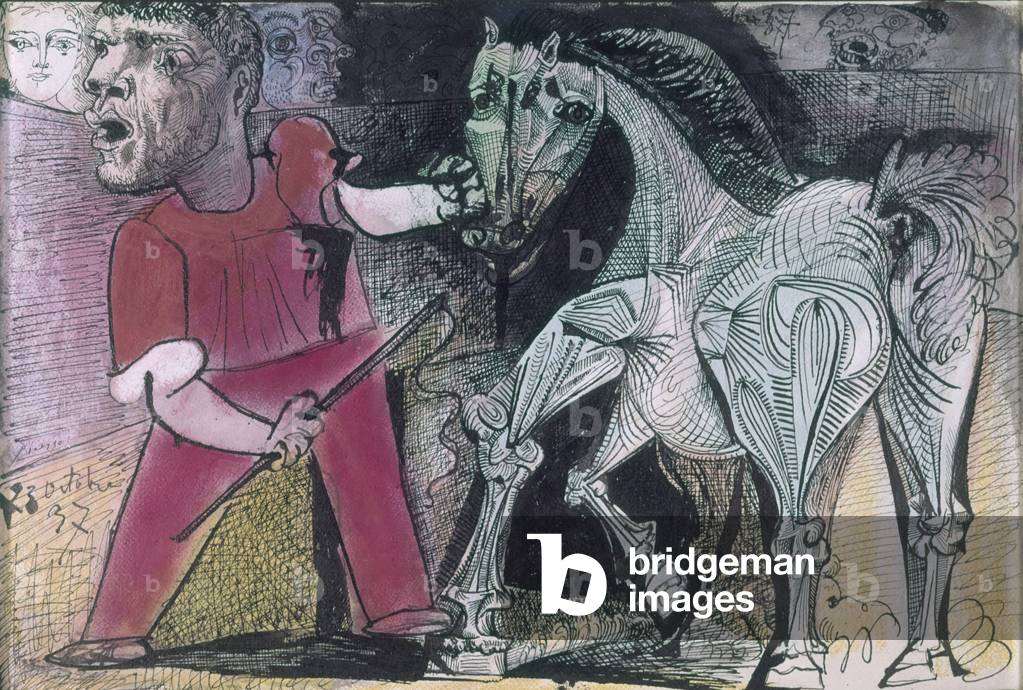 Image of The Circus Horse (Le Cheval de Cirque), by Pablo Picasso, by