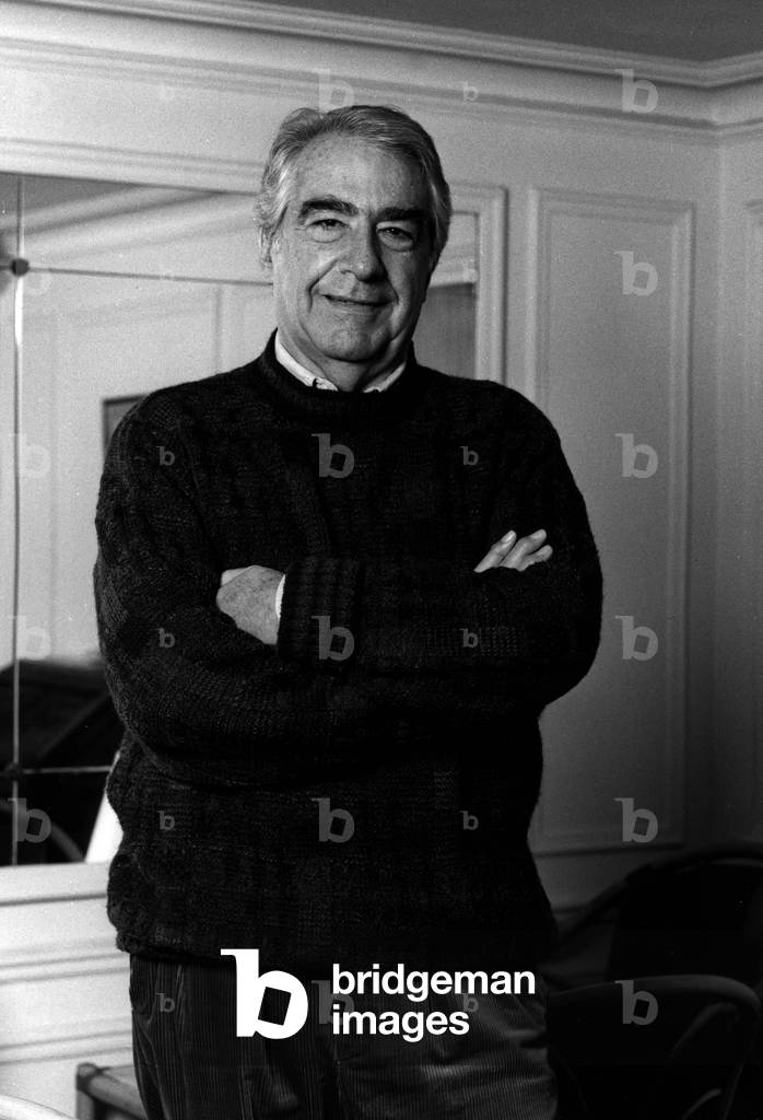 Image de Photographie représentant Alvaro Mutis par Louis Monier, b/w
