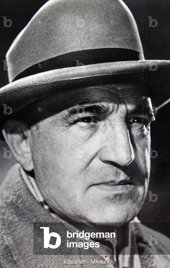 Charles Vanel, ein französischer Schauspieler und Regisseur