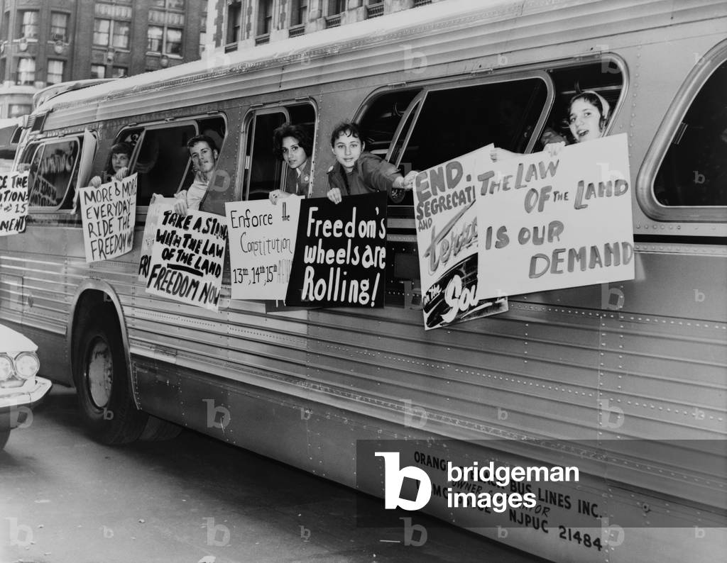 Freedom Rides Background Image of Supporting the Freedom Riders. Members of the 'Washington ...