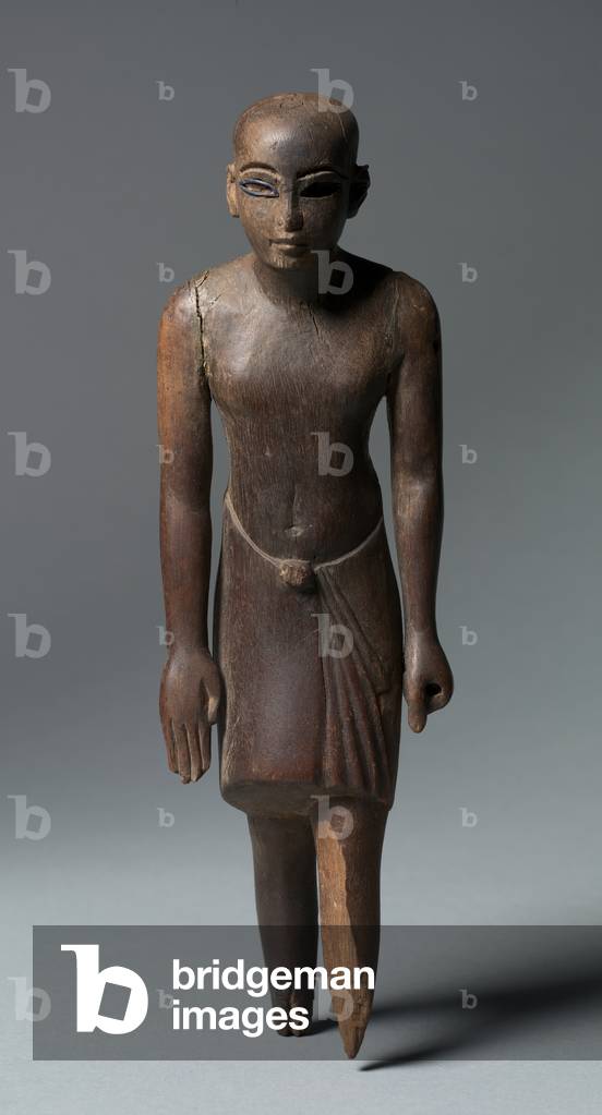 Statuette d'un homme par Egyptian 18th Dynasty