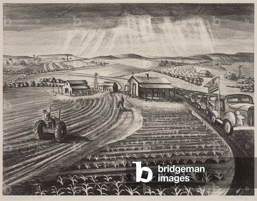 Home Front, 1943 (litho)