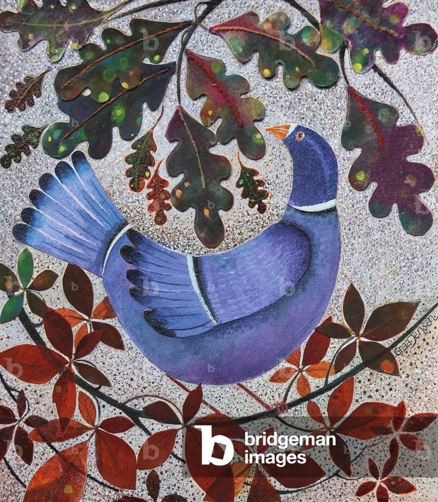 Pidge, 2022 (tecnica mista su lino)