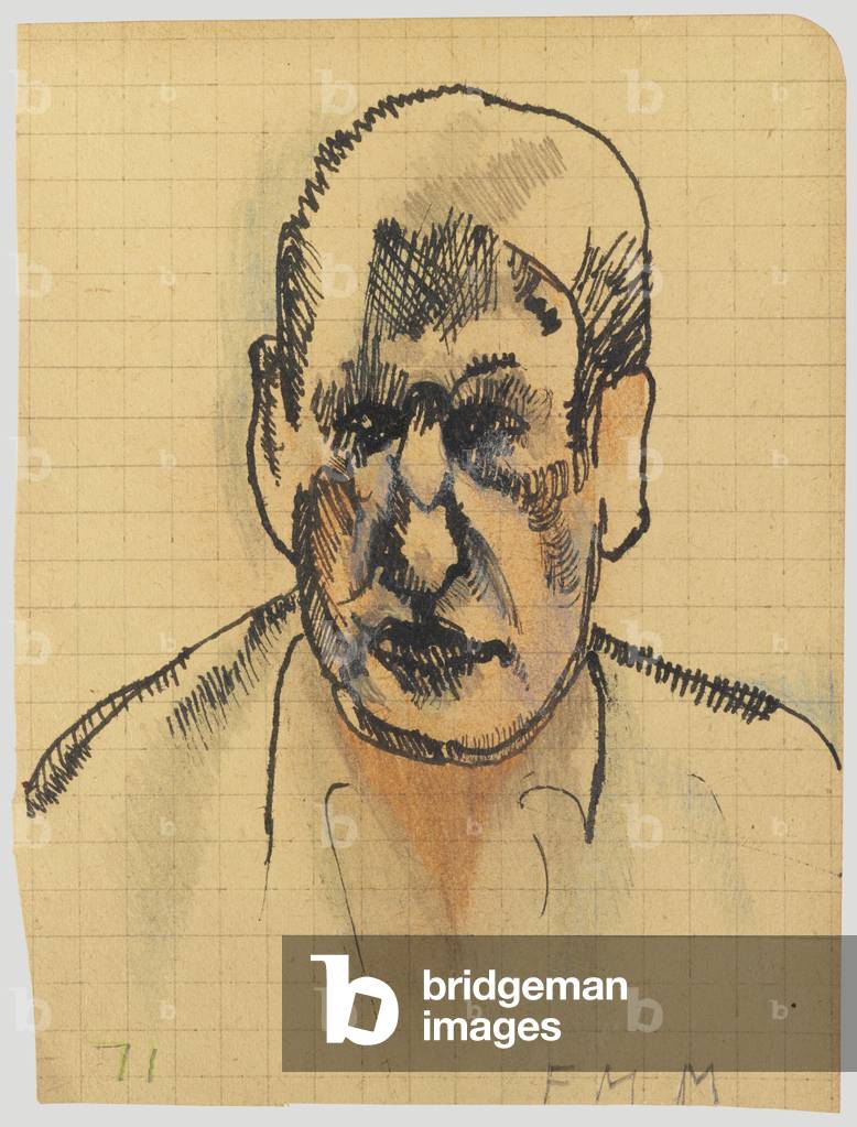 Self-portrait by Lucian Freud