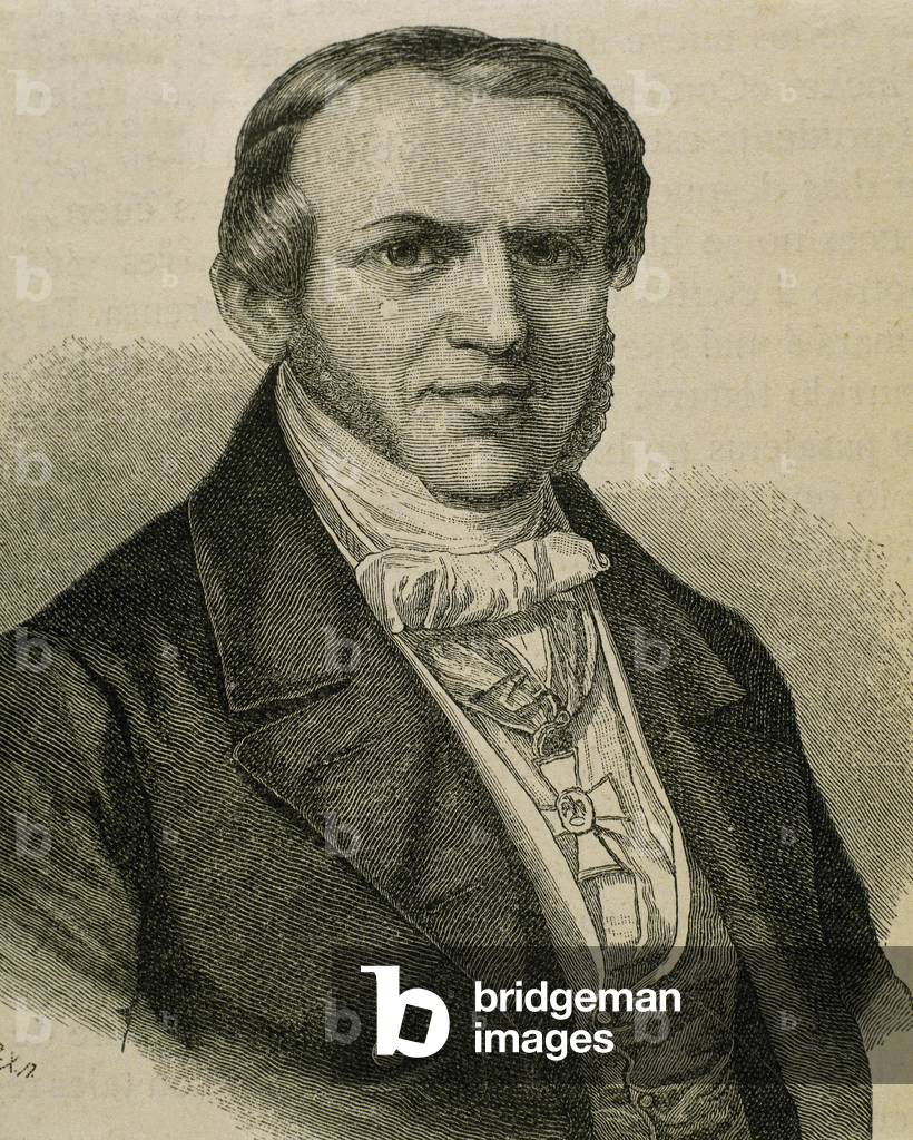 Bild von Gravur "Robert von Patow (1804-1890)"