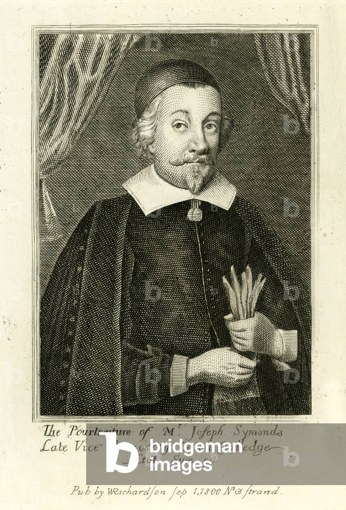 "Joseph Symonds (incisione)" di English School, b/w
