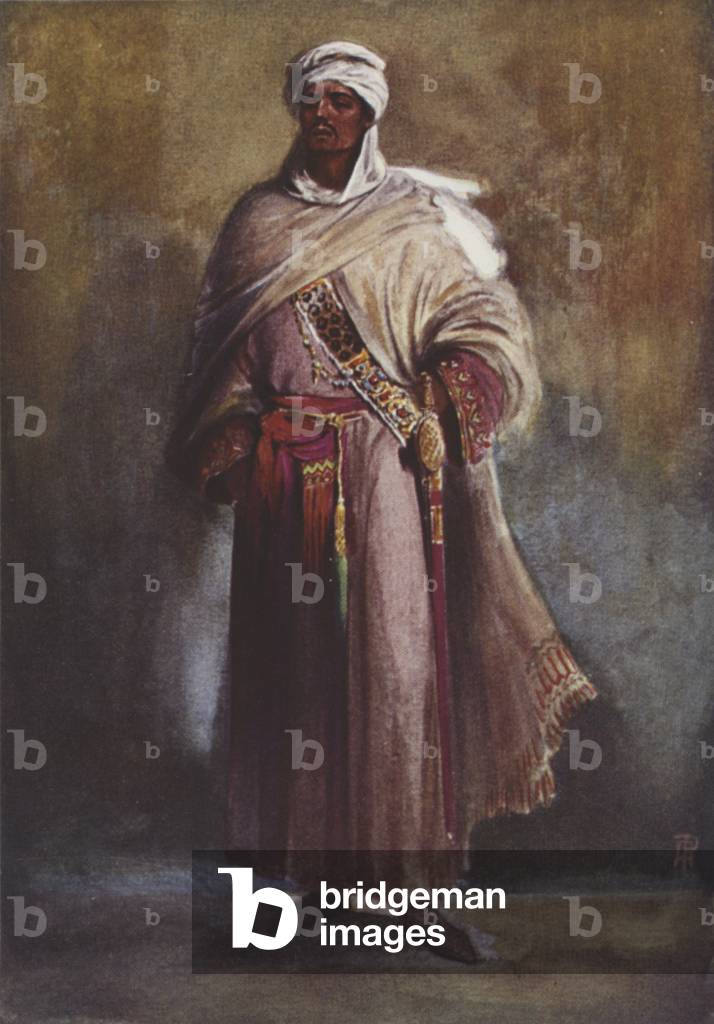 "Othello (Farblitho)" von Percy Anderson