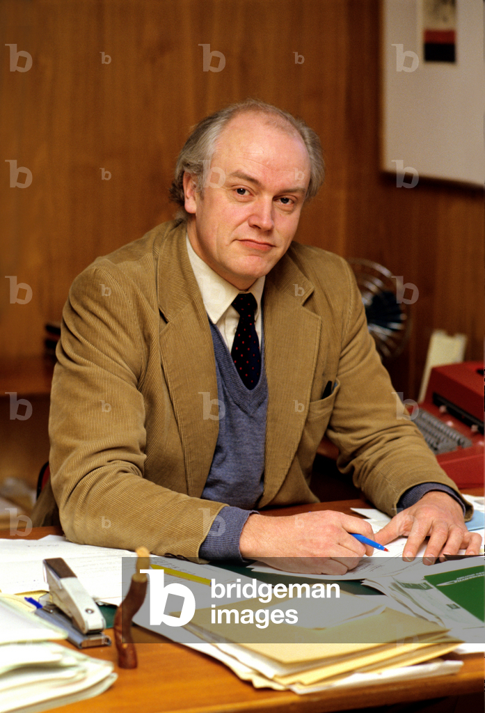 Image of Photography depicting Oslo January 1987: Per Olav Reinton at the Journalist College … 1987