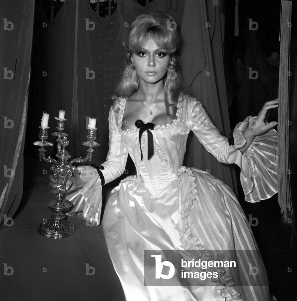 Hans De Vries and France Anglade, James Bond audition, 1967