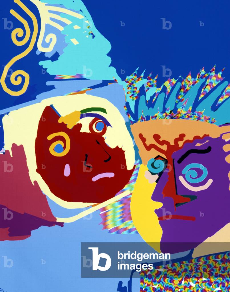 Faces III (infographie)