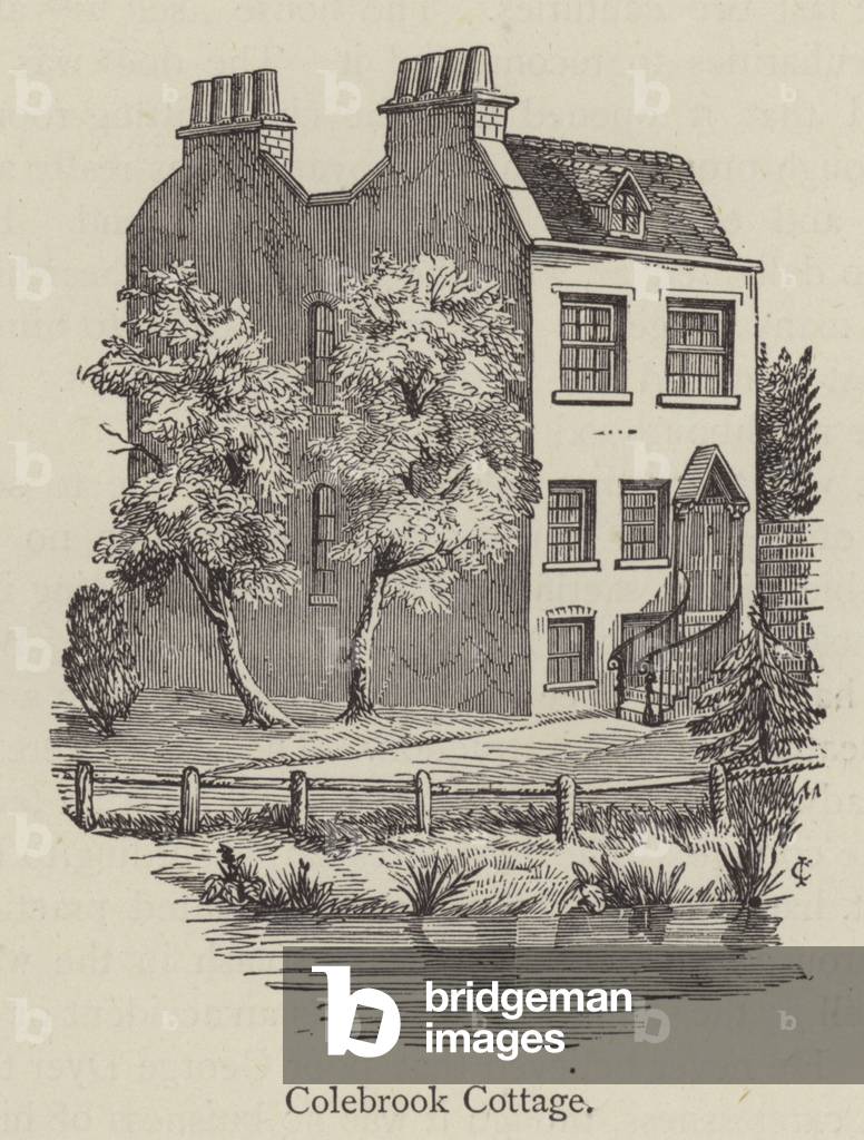 Colebrook Cottage (Gravur)