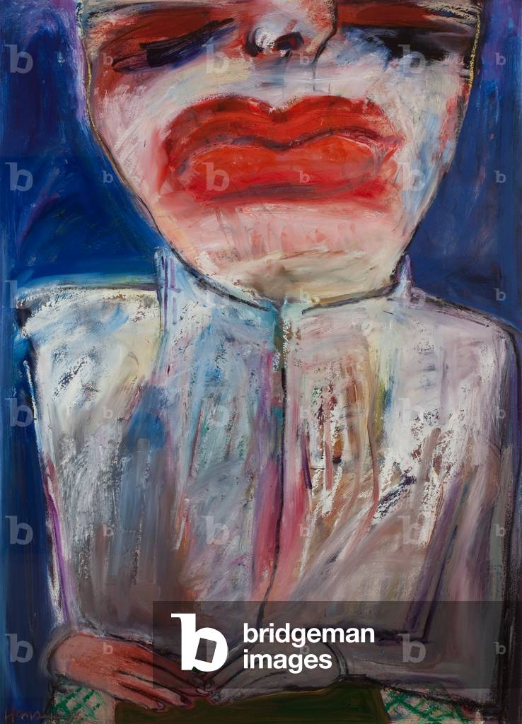 Image of Drawing depicting 'Thou knowst thou hast made me with passions wild and strong' No. 2 1996 by Lys Han